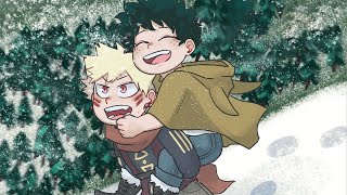 Bakudeku Winter  My Hero Academia Comic Dub  Muoi Comic [upl. by Annabela]