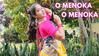 O Menoka O Menoka Dance Coverও মেনোকা ও মেনোকাDurga Puja Song 2024Antara amp Ankita NandyRajasree [upl. by Ulphiah]