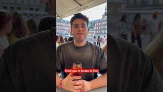 WHAT HAPPENED AT THIS PLAZA IN EUROPE 😳 snarkymarky comedy shorts europeantravel [upl. by Yznel22]