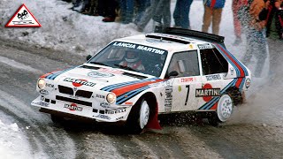 Rallye MonteCarlo 1986  Group B Passats de canto Telesport [upl. by Lynde]