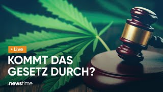 LIVE Wird die CannabisLegalisierung blockiert Bundesrat entscheidet JETZT [upl. by Revorg]