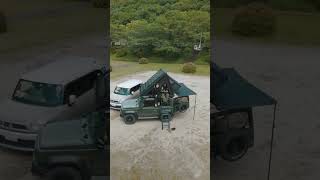 270 Awning Tent And Rooftop Tent Outdoor Camping Gear Design SUV [upl. by Chastain]