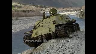 Kabul then and now Wrecked Soviet war tanks in Afghanistan [upl. by Renell]