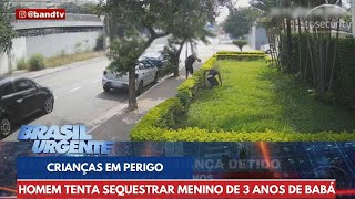 Homem que impediu sequestro de criança era amigo do suspeito  PROGRAMA COMPLETO  23112024 [upl. by Carlock]