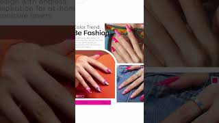 HOW TO WEAR MODELONES PINK GEL NAIL POLISH SET 6 COLORS  AMAZON FINDS 💅🏽 [upl. by Eedrahc]