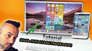 Come Visualizzare e Registrare Iphone Sul Mac con Quicktime [upl. by Noffets107]