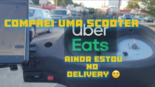 trabalhando de delivery nos Estados Unidoscomprei uma Scooter [upl. by Notlad]