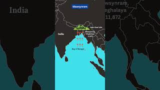 Mawsynram  World’s Wettest Place  मासिनराम  North East India  officersjunction [upl. by Nahgeam697]