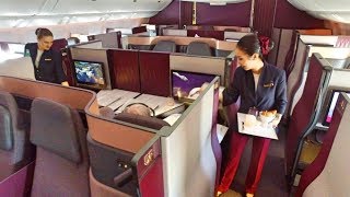 Worlds BEST Business Class  Qatar Airways Qsuite [upl. by Apthorp]