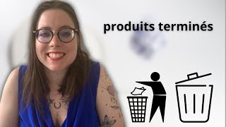 🚮 Mes produits terminés 7 un petit peu de maquillage de la bouffe et plus [upl. by Bowman453]