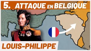 Quand la FRANCE intervenait en BELGIQUE  1831  1832 [upl. by Annaitsirk]