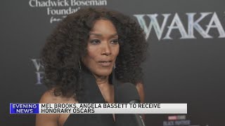 Angela Bassett Mel Brooks to receive honorary Oscars [upl. by Toulon892]