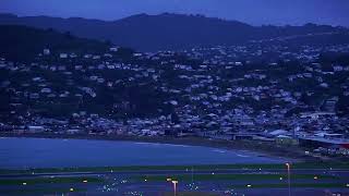 Lyall Bay Wellington Airport Brooklyn wind turbine Lyall Bay Surf Cam Live [upl. by Nnyleimaj]