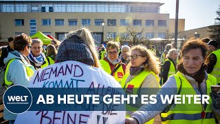 KNIFFELIGE VERHANDLUNGEN Verdi gegen Bund  Tarifgespräche im öffentlichen Dienst gehen weiter [upl. by Acilejna]