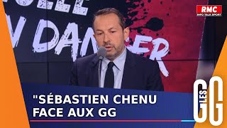 Sébastien Chenu porteparole du Rassemblement national est face aux GG [upl. by Aikkan337]