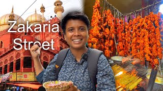 Zakaria Street Food Kolkata ❤️ Ramzan 2024 🔥Kolkata Street foodKebabBiryani Bong Insane [upl. by Edwyna]