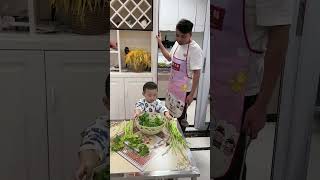 It’S So Easy To Remove Celery Leavescomedy cutebabyfunnyvideossmile [upl. by Dianna710]