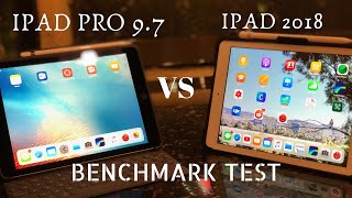 IPAD 2018 6th gen vs IPAD PRO 97 benchmark test [upl. by Nerahs]