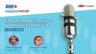 UPDATE MARKET IHSG amp Waran Terstruktur  RHB Smart Talk  29 Juli 2024 [upl. by Plantagenet530]