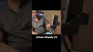 How to Use Hohem iSteady V3 Stabilizer shorts [upl. by Naihtsirc]