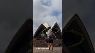 Hoola Hoop at Sydney Opera House [upl. by Ainafets]