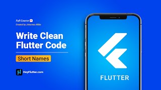 Write Clean Flutter Code  Short Names [upl. by Farrica836]