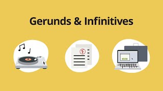 Gerunds amp Infinitives – English Grammar Lessons [upl. by Hylan297]