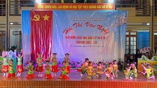 Múa Chữ đẹp mà nết càng ngoan Hội thi văn nghệ chào mừng ngày nhà giáo Việt Nam 2011 [upl. by Aynatahs]