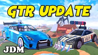 Jailbreak NEW GTR Update is Here S20 WAR CAR XRK CODE amp JETPACK Location Roblox Jailbreak [upl. by Ekralc]