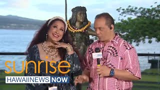 SOTR Merrie Monarch Catching up with legendary singer Kumu Hula Natalie Ai Kamauu [upl. by Akihsay]