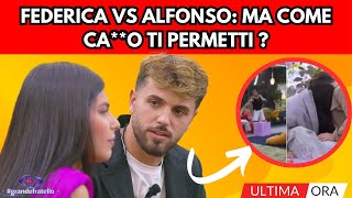 🔴FEDERICA PETAGNA AGGREDISCE ALFONSO AL GF TUTTI I DETTAGLI DELLA LITE [upl. by Hbahsur449]