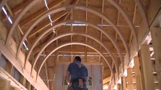 How to Build A Barrel Vault Ceiling Efficiently Affordably and Perfectly [upl. by Ayet173]