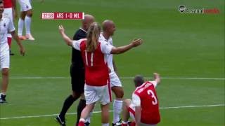 ArsenalMilan  Di Canio e Winterburn rissa in campo 20 [upl. by Nogam877]