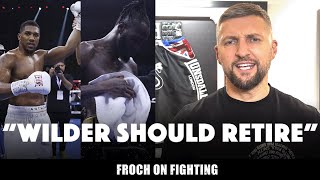 quotAJ is back Wilder was FG AWFULquot Froch immediate reaction to Day Of Reckoning [upl. by Nois]