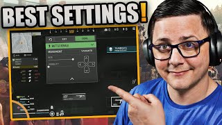 Best Controller and HUD Settings for Warzone Mobile [upl. by Edithe]