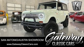 1969 International Harvester Scout  Gateway Classic Cars  San Antonio Austin 0436 [upl. by Anaic]