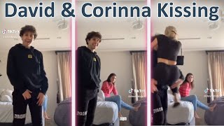 David Dobrik amp Corinna Kissing  He Wants A 3Way  Vlogsquad Instagram Stories [upl. by Keeryt]