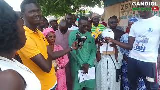 POINT DE PRESSE PARTIE AU POUVOIR PASTEF COMMUNE DE LEONA DEVANT LES LOCAUX DE LA MAIRIE DE LEONA [upl. by Candi294]