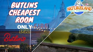 The cheapest room on the cheapest week Butlins Skegness  Natureland Seal Sanctuary Butlins day 1 [upl. by Adnik]