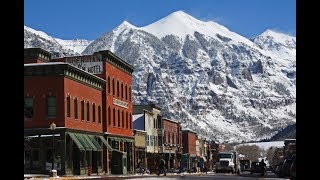 Ridgway Colorado  Ride through downtown Summer 2018 [upl. by Bryon760]