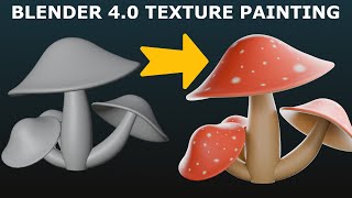 Blender Texture Painting For Beginners  Tutorial [upl. by Lohman702]