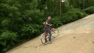 Canton Ave Pittsburgh STEEPEST US STREET  WildTravelsTVcom [upl. by Subak327]