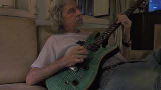 Acute Pain  Anger Outburst   On PRS SE Pauls Guitar Aqua March 2024 [upl. by Dragone516]