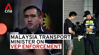 Malaysia Transport Minister Anthony Loke on VEP enforcement  Full press conference [upl. by Asilanna948]