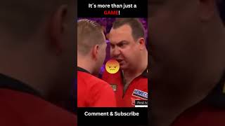 Duijvenbode BODYCHECK Huybrechts during world cup of darts 2023 darts sports shorts [upl. by Corry]