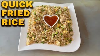 QUICK FRIED RICE  TRADITIONAL THURSDAY [upl. by Calandra]