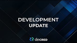 Decred Development Update  Bison Wallet P2P DEX Is Here [upl. by Trudy]