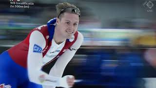 Kwalificatie schaatsen Thialf in Heerenveen jaar 2024 mannen 500 meter [upl. by Chon]