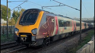 220027 and 220019 passing Thirsk 051024 [upl. by Fishback]