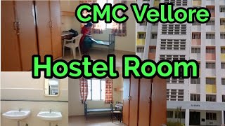 CMC Vellore College Of Nursing Hostel Room  Christian Medical college Vellore Hospital tamilnadu [upl. by Abbi]